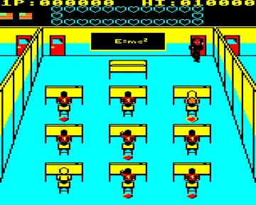 Mikie (198x)(Konami-Imagine) screen shot game playing